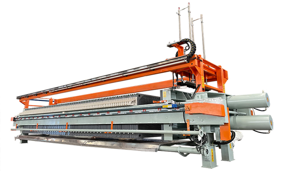Filter Press Cloth Washing System