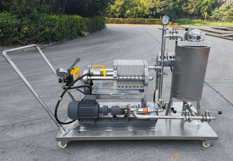 Laboratory Filter Press in Liquid Soap Production