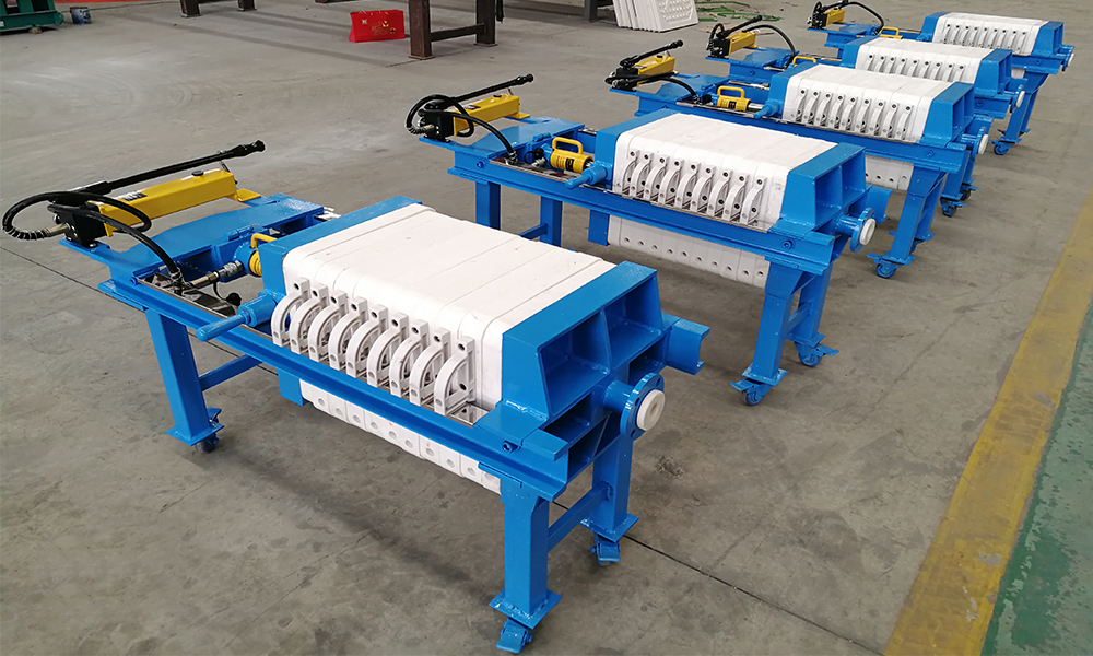 Manual Hydraulic Filter Press2