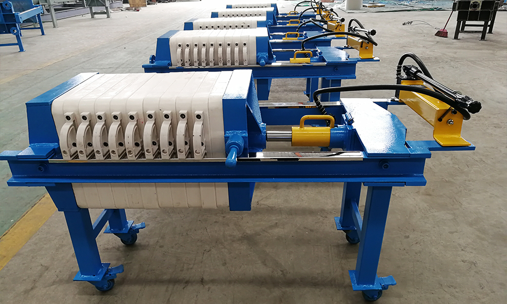 Manual Hydraulic Filter Press1